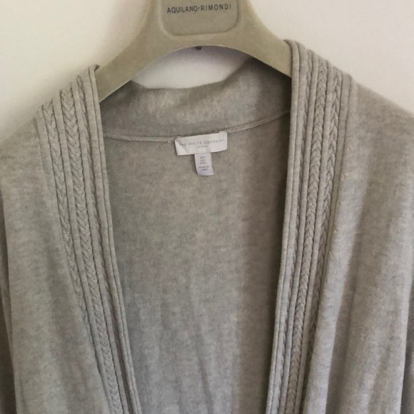 Cardigan with a Braided Collar - Picture 2 of 3